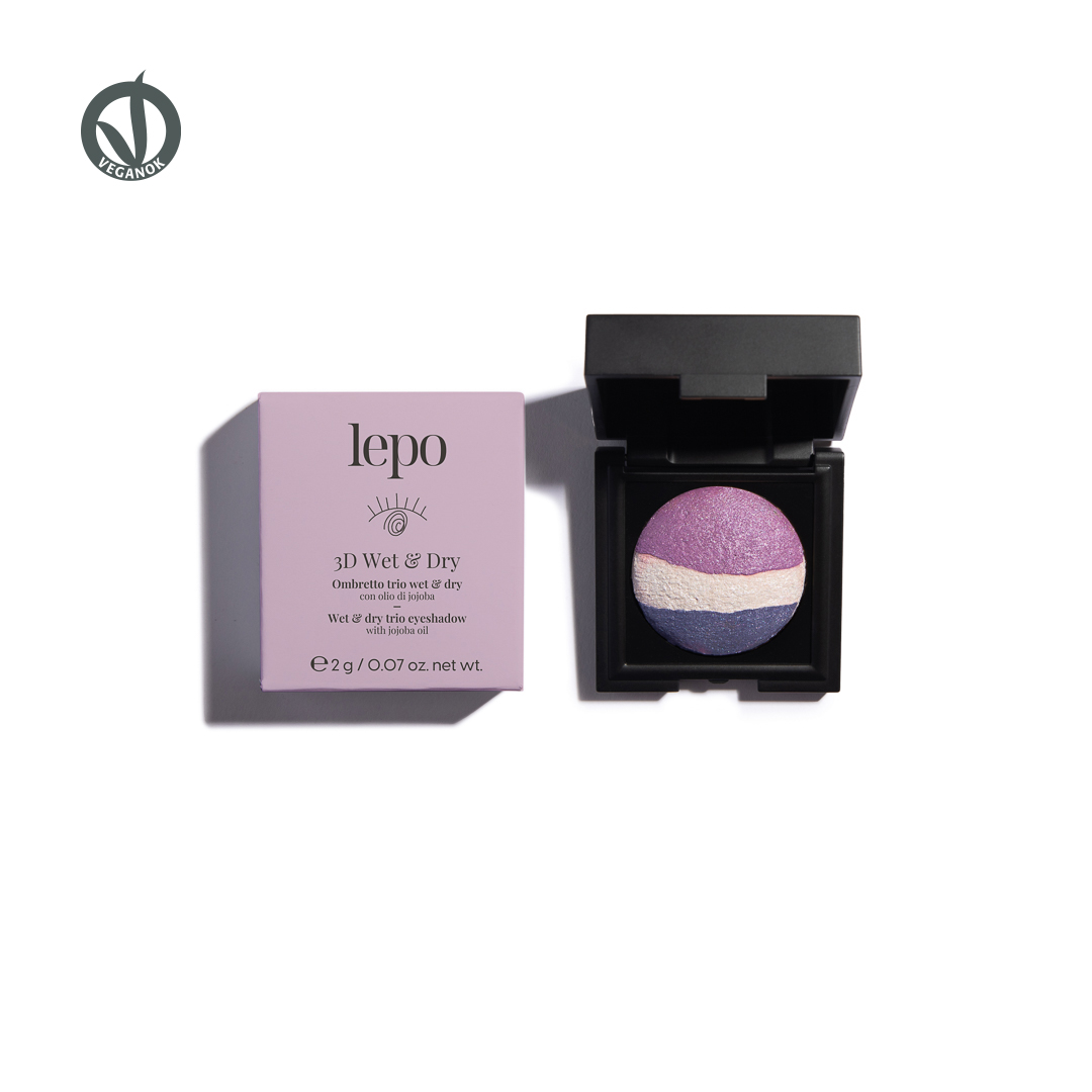 3D WET & DRY TRIO EYESHADOW - ΜΩΒ