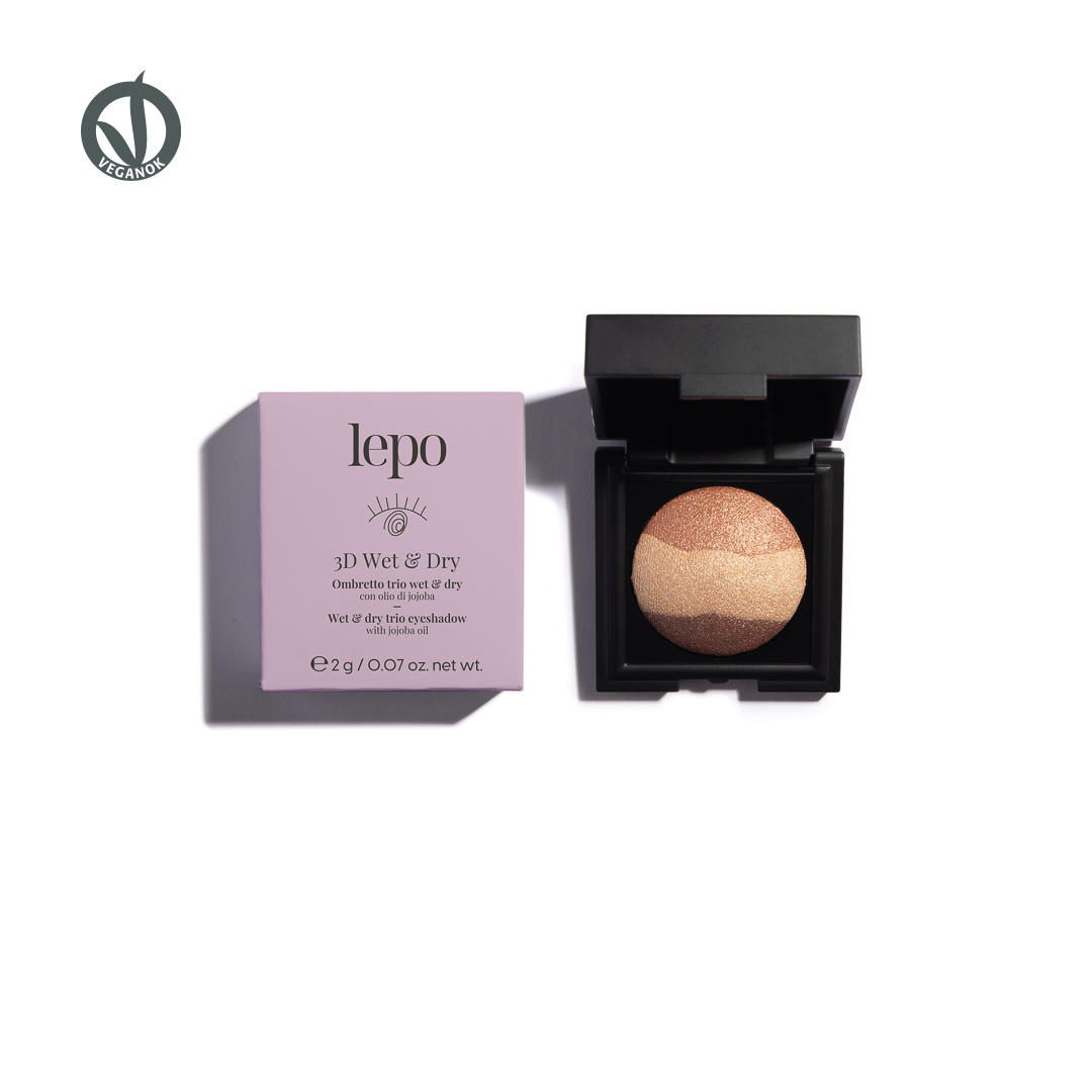 3D WET & DRY TRIO EYESHADOW - ΚΑΦΕ